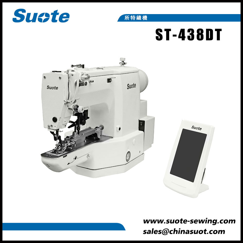 Electronic Snap Button Machine Touch Screen Panel