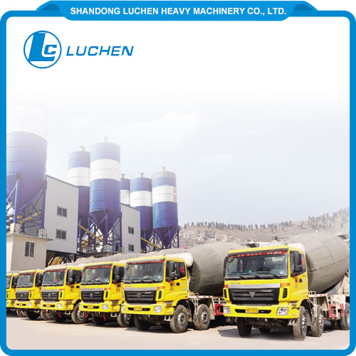 What is the purpose of concrete mixing truck?