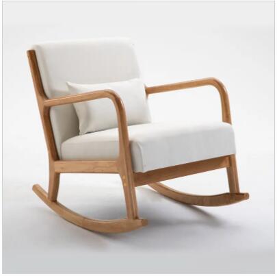 What safety features are integrated into the modern rocking chairs to prevent instability?