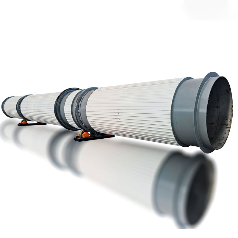 Речной песок Барабанная сушилка с прямым нагревом